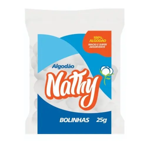 ALGODÃO BOLINHAS NATHY 25G