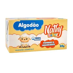ALGODAO HIDROFILO TURMA DA FOFINHA BABY NATHY 25G