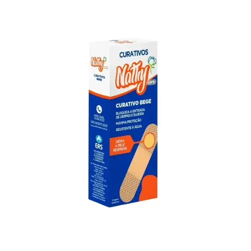 CURATIVO BEGE COM 1 UNIDADE NATHY