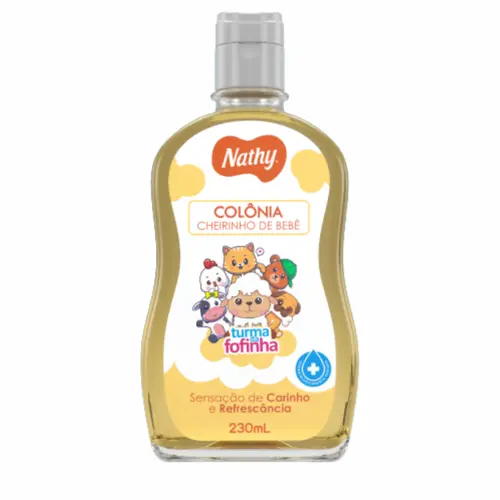COLONIA INFANTIL CHEIRINHO DE BEBE TURMA DA FOFINHA NATHY 230ML