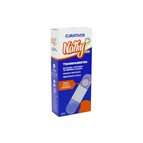 CURATIVO TRANSPARENTE COM 1 UNIDADE NATHY