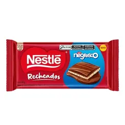 BARRA DE CHOCOLATE RECHEADA NEGRESCO NESTLE 90G