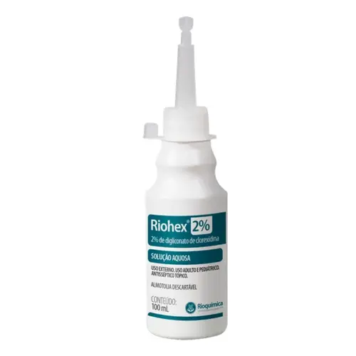 RIOHEX 2% SOLUCAO AQUOSA 100ML