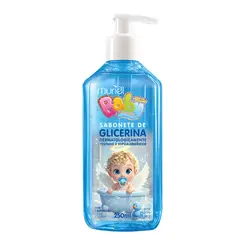 SABONETE LIQUIDO DE GLICERINA COM CAMOMILA BABY AZUL MURIEL 250ML