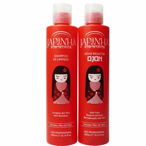 KIT SHAMPOO DE LIMPEZA E ATIVO REDUTOR OJON JAPINHA 300ML