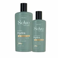 KIT SHAMPOO E CONDICIONADOR HYDRA SELVE HAIR CARE PROHALL 400ML E 200ML