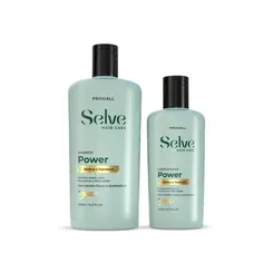 KIT SHAMPOO E CONDICIONADOR POWER SELVE HAIR CARE PROHALL 400ML E 200ML