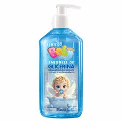 SABONETE LIQUIDO DE GLICERINA AZUL BABY MURIEL 250ML
