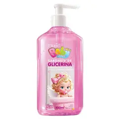 SABONETE LIQUIDO DE GLICERINA ROSA BABY MURIEL 500ML