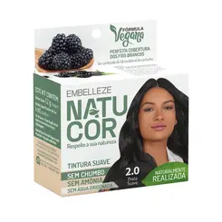 TINTURA VEGANA 2.0 PRETO SUAVE NATUCOR
