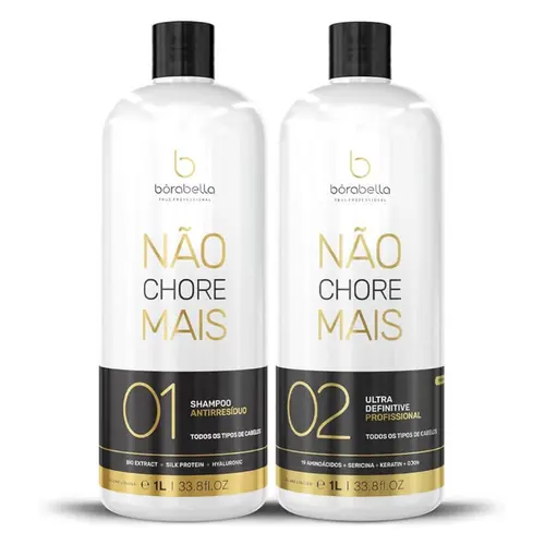 KIT PROGRESSIVA NAO CHORE MAIS BORABELLA 1L