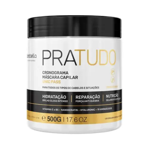 MASCARA CRONOGRAMA CAPILAR PRA TUDO BORABELLA 500G