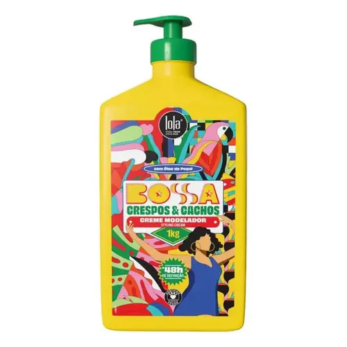 CREME MODELADOR BOSSA CRESPO E CACHOS LOLA 1KG