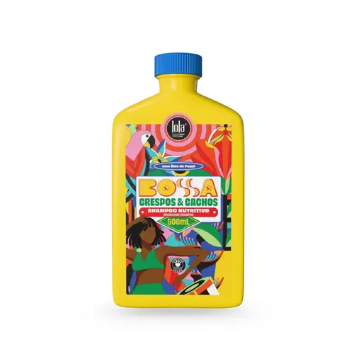 SHAMPOO NUTRITIVO BOSSA CRESPOS E CACHOS LOLA 500ML