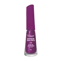 ESMALTE FLOR DE JACARANDA ESTAÇAO DAS CORES NOVO TOQUE 8ML