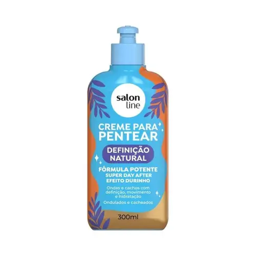 CREME PARA PENTEAR DEFINICAO NATURAL SALON LINE 300ML