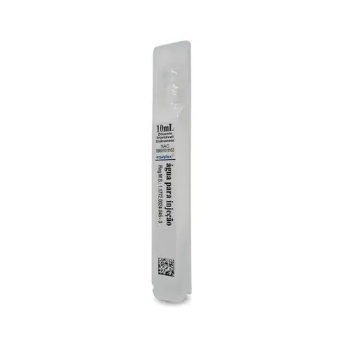 AGUA PARA INJECAO EQUIPLEX 10ML