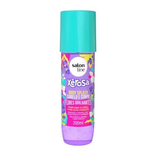 BODY SPLASH XEROSA FLORES BRILHANTES SALON LINE 200ML