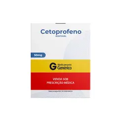 CETOPROFENO 50MG/ML COM 2ML 1 AMPOLA