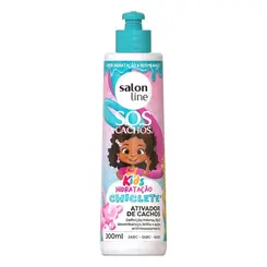 ATIVADOR DE CACHOS CHICLETE KIDS SALON LINE 300ML