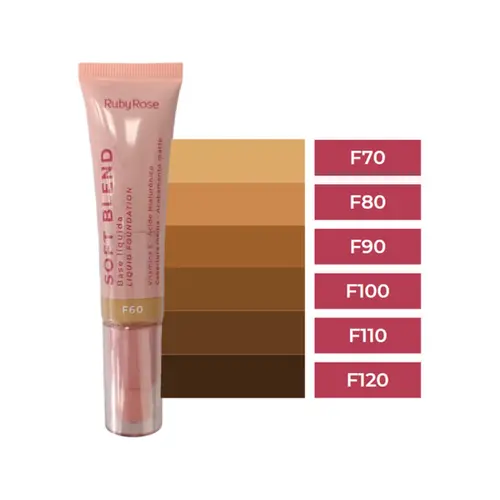 BASE LIQUIDA SOFT BLEND RUBY ROSE 30G