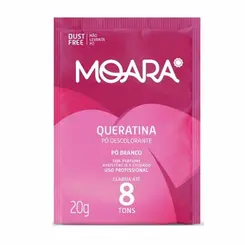 PO DESCOLORANTE QUERATINA MOARA 20G