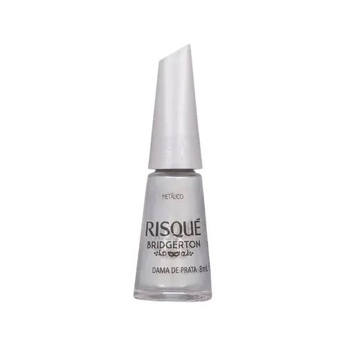 ESMALTE DAMA DE PRATA BRIDGERTON RISQUE 8ML