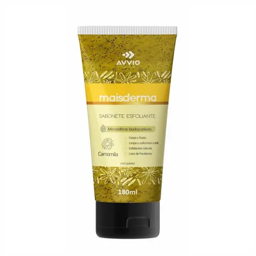 SABONETE ESFOLIANTE CAMOMILA MAIS DERMA AVVIA 180ML