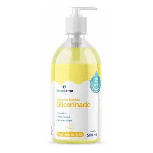 SABONETE LIQUIDO GLICERINA CHEIRINHO DE BEBE MAIS DERMA 500ML