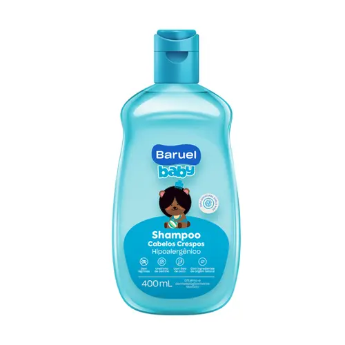 SHAMPOO BABY CABELOS CRESPOS BARUEL 400ML