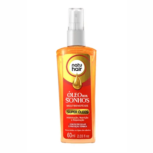 OLEO DOS SONHOS SUPER OLEOS NATU HAIR 60ML