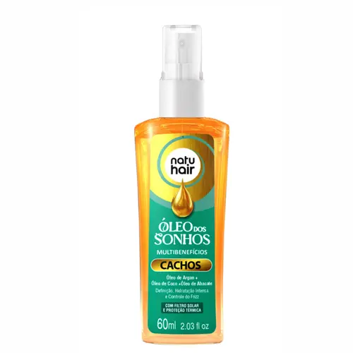 OLEO DOS SONHOS CACHOS NATU HAIR 60ML