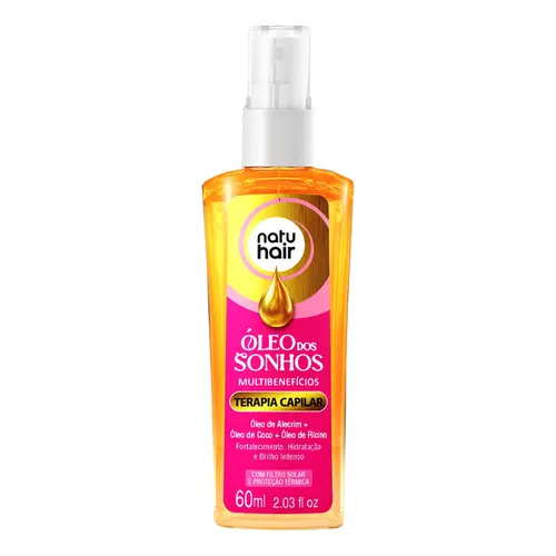 OLEO DOS SONHOS TERAPIA CAPILAR NATU HAIR 60ML
