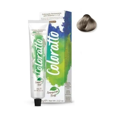 TINTA 10.1 LOIRO PLATINA CINZA COLORATTO TRIVITT 60G