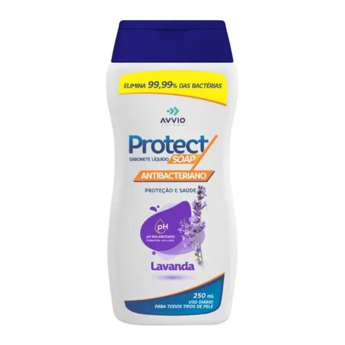 SABONETE LIQUIDO SOAP LAVANDA PROTECT AVVIO 250ML