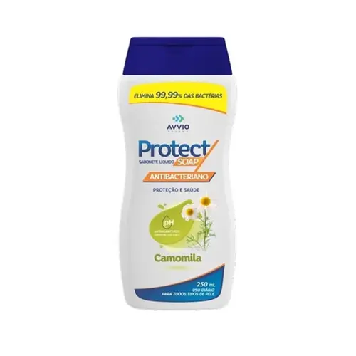 SABONETE LIQUIDO SOAP CAMOMILA PROTECT AVVIO 250ML