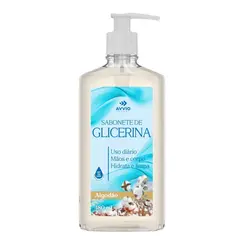 SABONETE LIQUIDO DE GLICERINA ALGODAO AVVIO 480ML