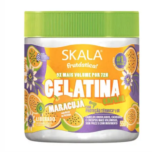 GELATINA MARACUJA FRUTASTICA SKALA 550G