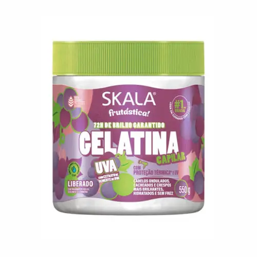 GELATINA UVA FRUTASTICA SKALA 550G