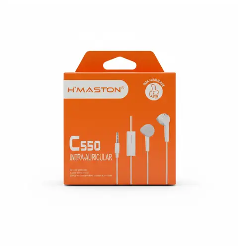 FONE DE OUVIDO C550 INTRA AURICULAR H'MASTON