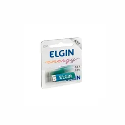 PILHA ALCALINA A27 12V ELGIN COM 1 UNIDADE