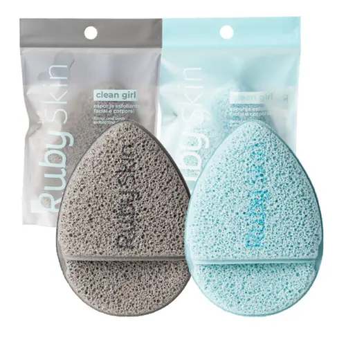 ESPONJA ESFOLIANTE CLEAN GIRL RUBY SKIN RUBY ROSE REF-7000