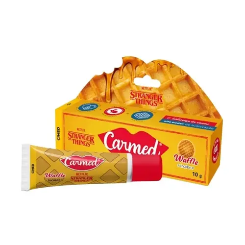 HIDRATANTE LABIAL STRANGER THINGS WAFFLE CARMED 10G