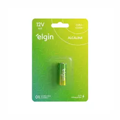 PILHA ALCALINA A23 12V ELGIN COM 1 UNIDADE