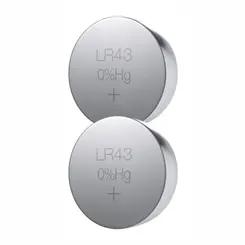 PILHA LITIO LR43 AG12 1,5V ELGIN COM 2 UNIDADES