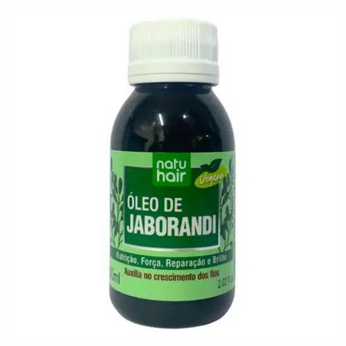 OLEO VEGANO DE JABORANDI NATU HAIR 60ML