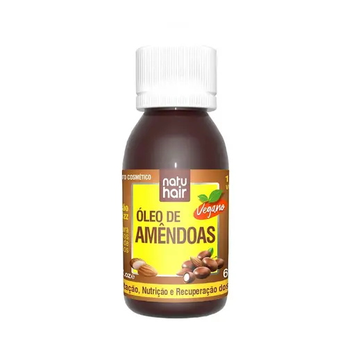 OLEO DE AMENDOA VEGANO NATU HAIR 60ML