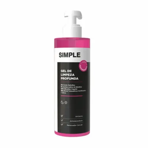 GEL LIMPEZA PROFUNDA SIMPLE 350G