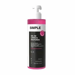 GEL LIMPEZA PROFUNDA SIMPLE 350G