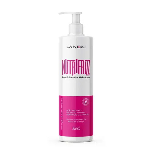 CONDICIONADOR HIDRATANTE NUTRIFRIZZ LANOX 300ML